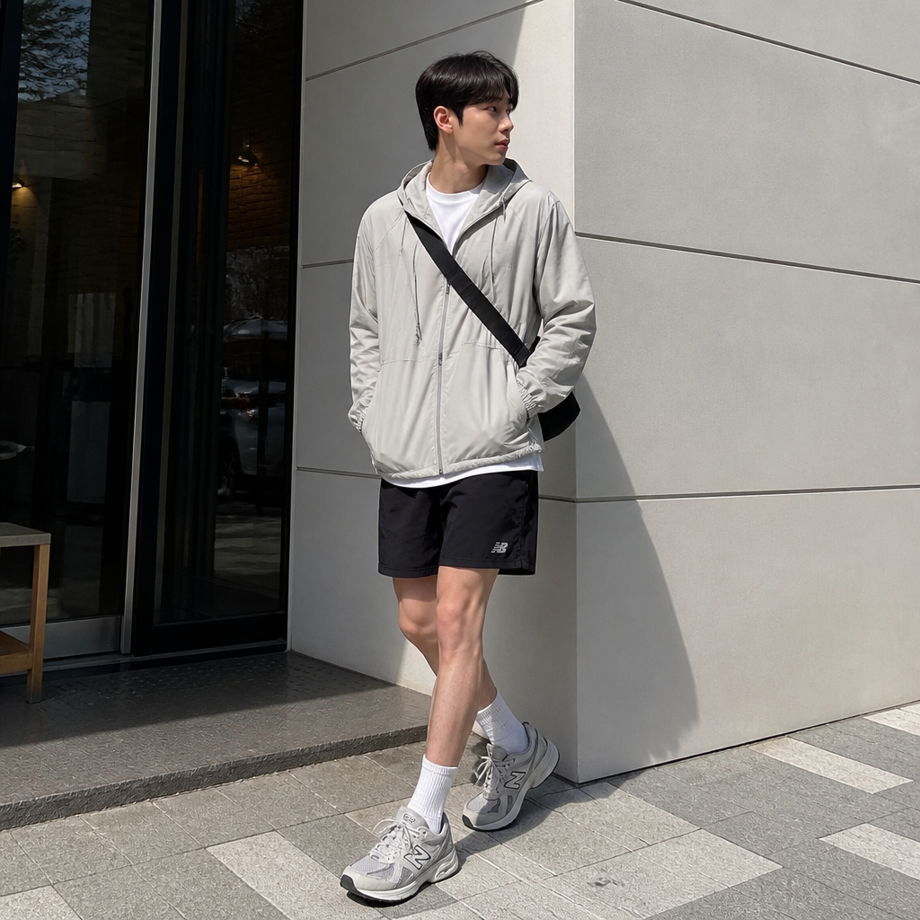 New Balance 블랙 드라이 액티브 러닝 쇼츠