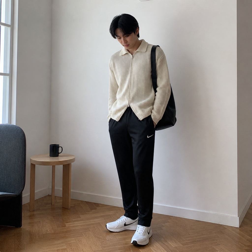 Nike 나이키 블랙 웜업 플리스 팬츠