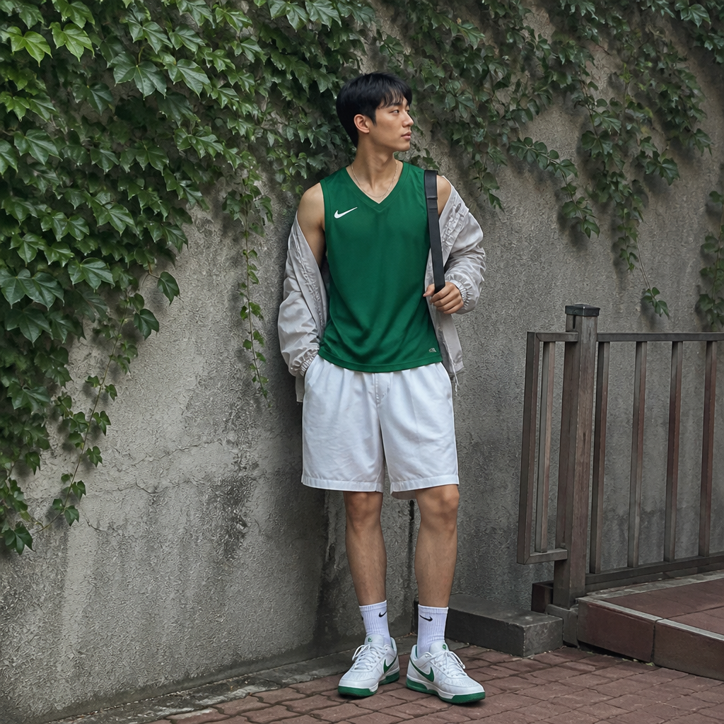 Nike 나이키 파인 코트 슬리브리스 저지