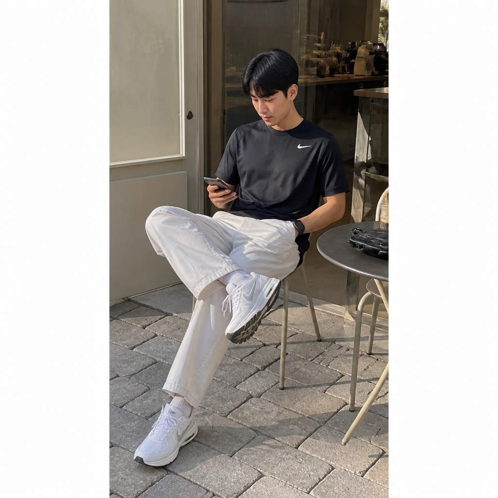 Nike 나이키 블랙 퍼포먼스 트레이닝 티셔츠