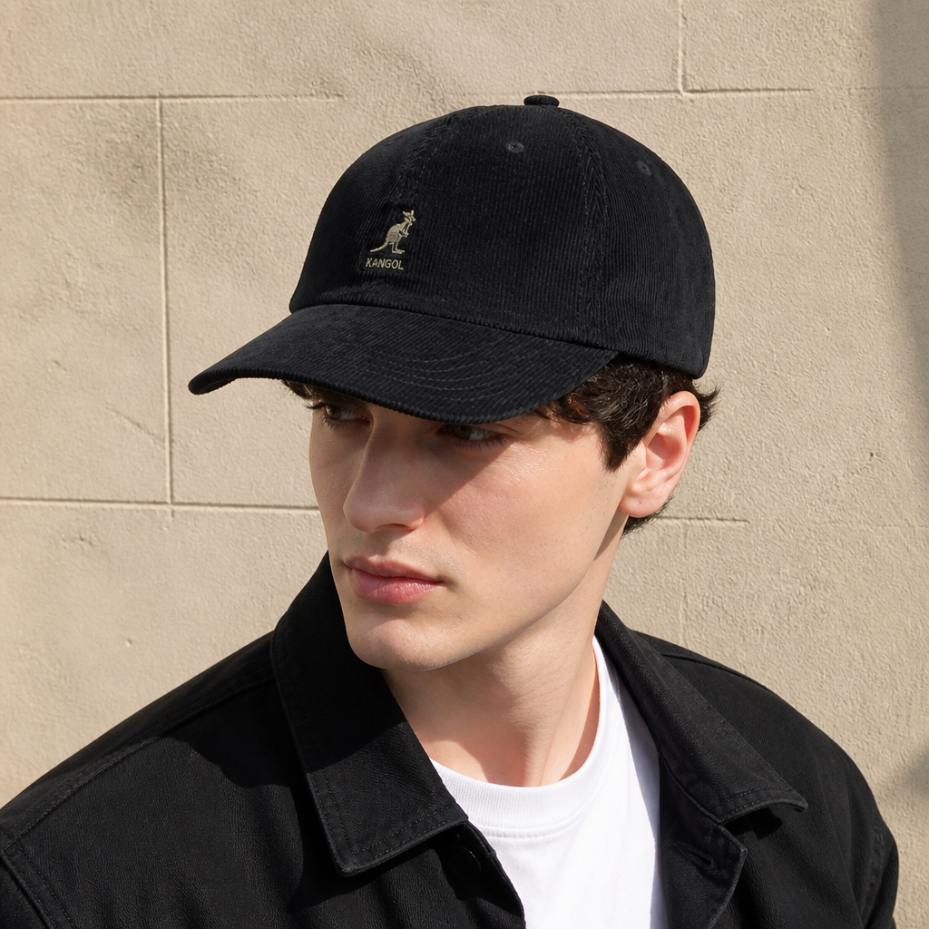 Kangol Adults Cord Baseball Cap
