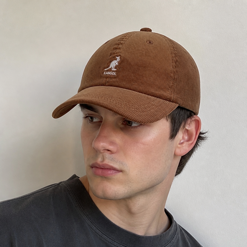 Kangol Adults Cord Baseball Cap